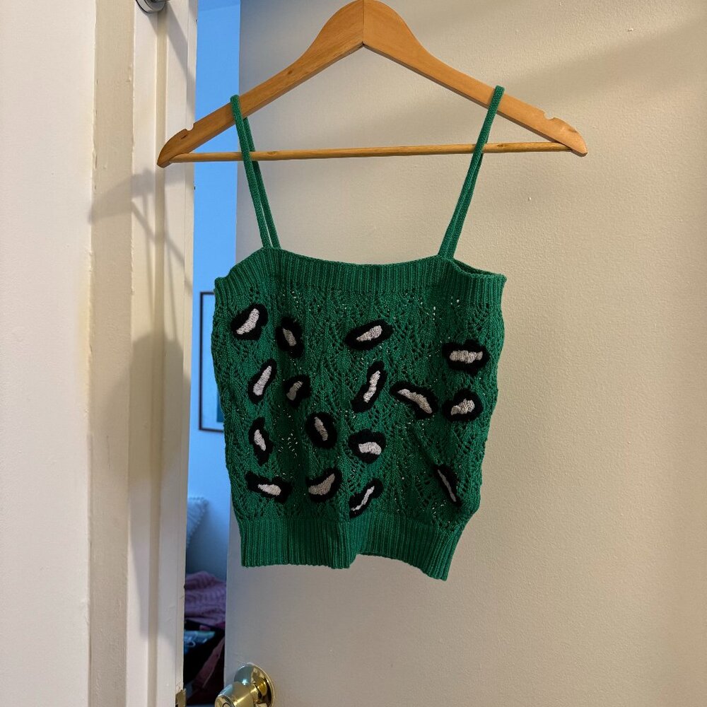 Opening Ceremony crochet top